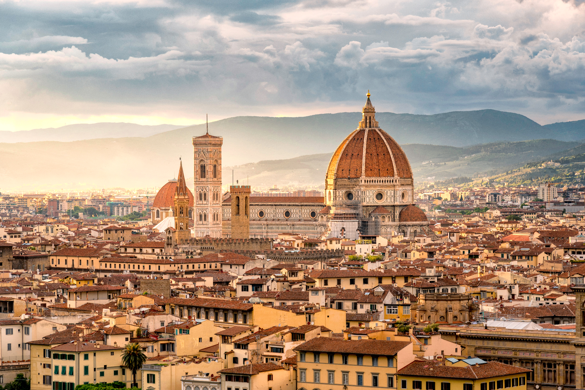 Firenze dall'alto, Ponte Vecchio e Duomo | Claudio Iacovelli